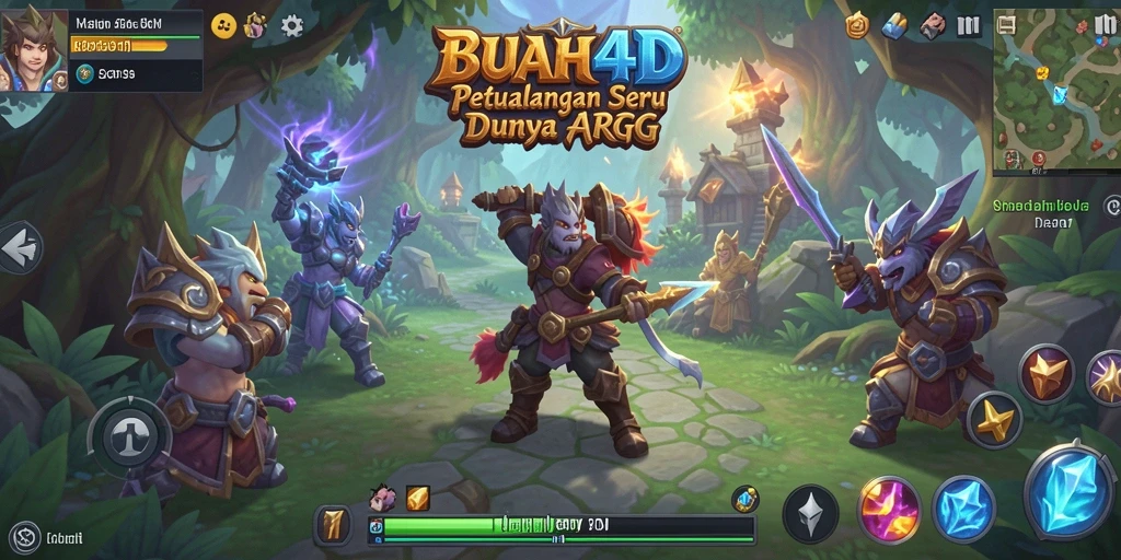 Tampilan gameplay BUAH4D yang seru dan penuh aksi.