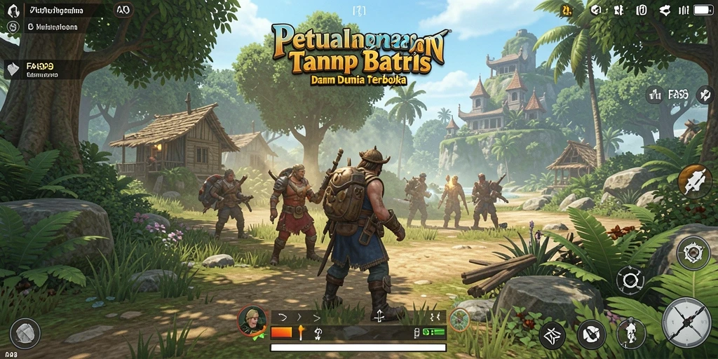 Tampilan gameplay FA99 yang memukau di dunia terbuka.