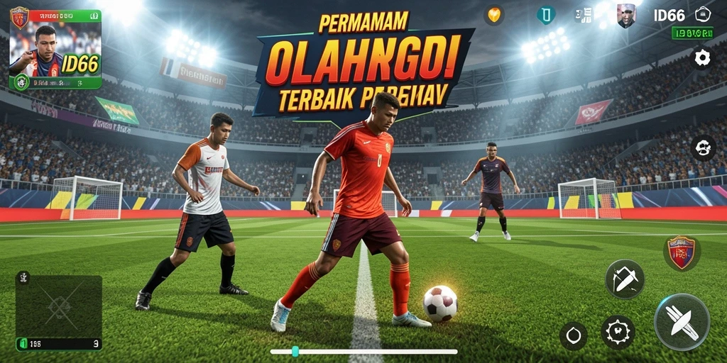 Tampilan gameplay ID66 yang memukau dalam pertandingan olahraga.