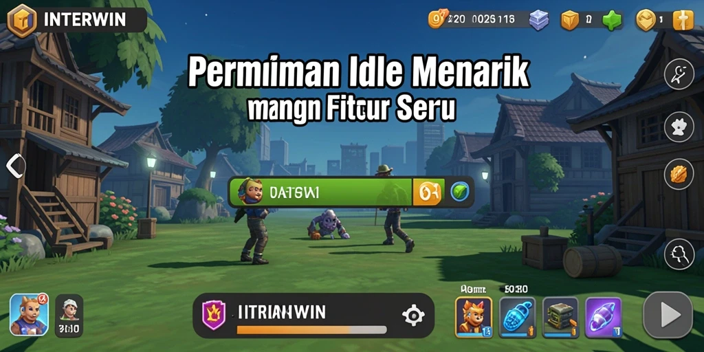 Tampilan menarik gameplay INTERWIN yang membuat pemain betah.