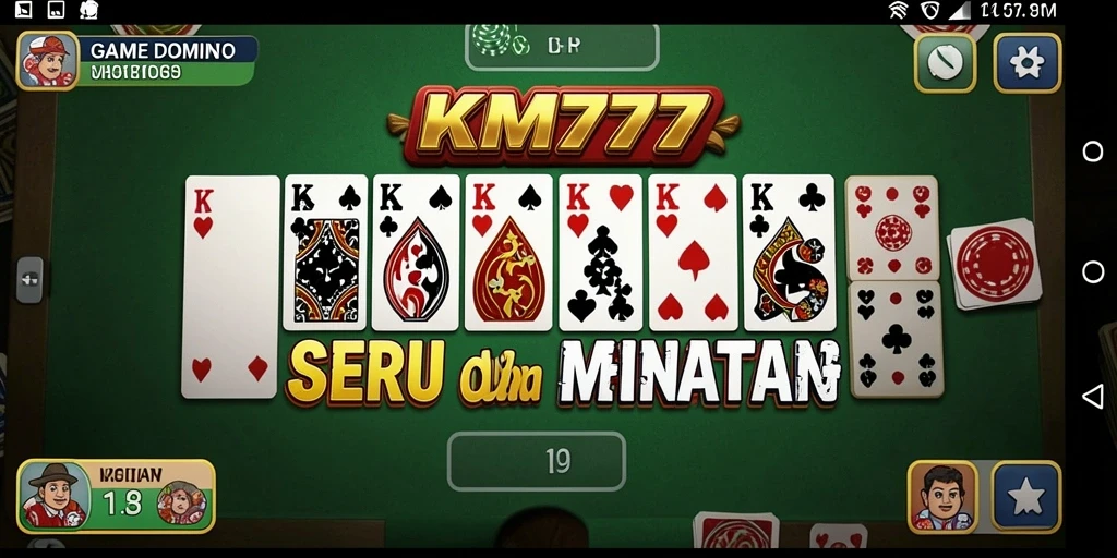 Tampilan gameplay Domino yang menarik dan interaktif.