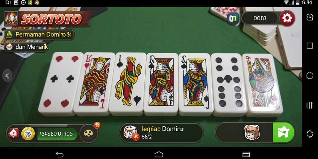 Tampilan gameplay SORTOTO yang menarik dan interaktif.
