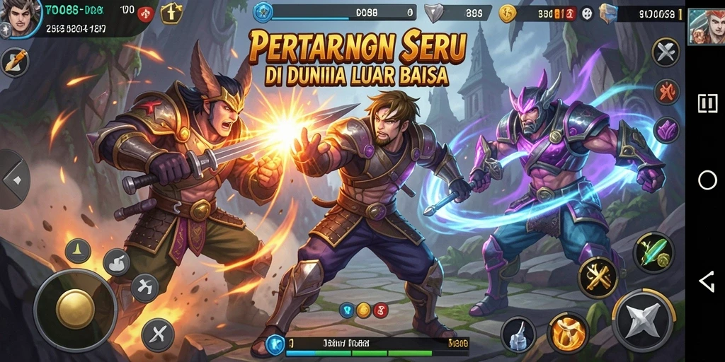 Tangkapan layar dari aksi seru dalam TO88, menampilkan pertarungan yang mendebarkan.